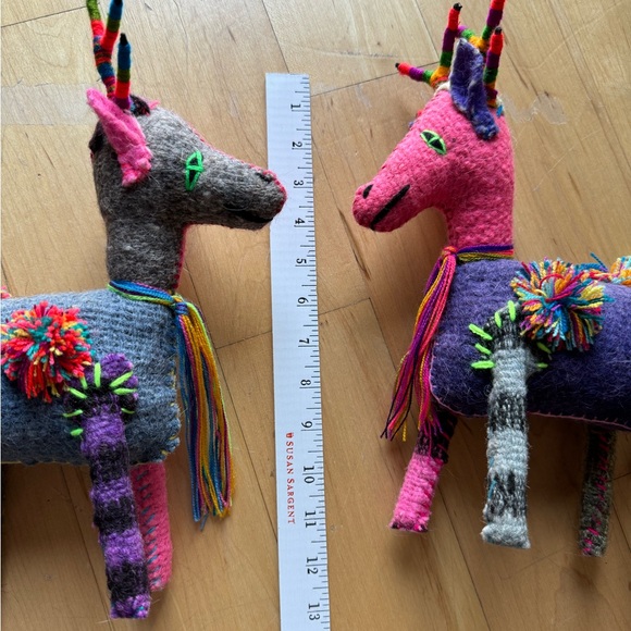 Folk Art Reindeer set - Picture 7 of 9